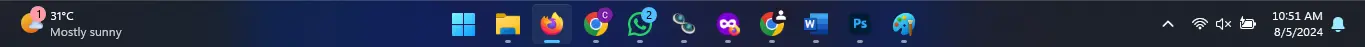 taskbar